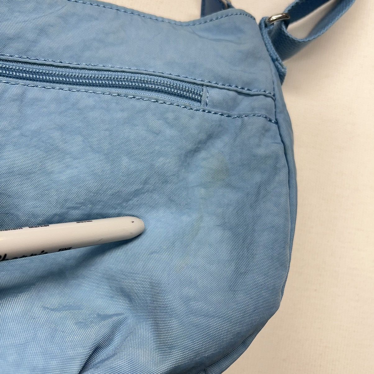 Other Kipling Syro Bag Blue Purse Crossbody Shoulder Zip Monkey Size ONE SIZE - 7 Thumbnail