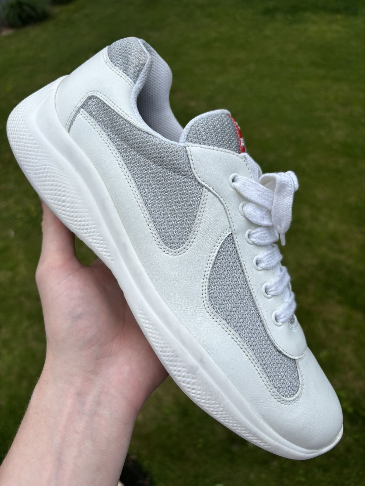 Prada Prada Man Sneakers 2TE183FA0003LLE F0009 Size UK 5.5