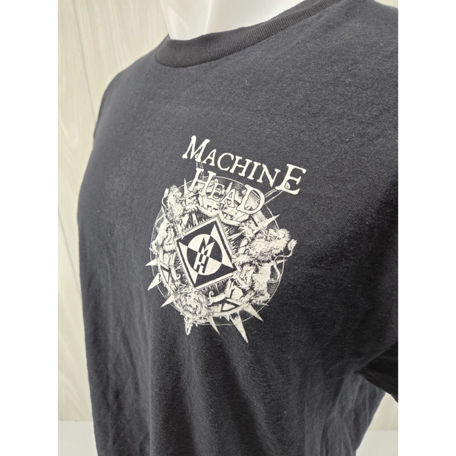 Vintage MACHINE HEAD Catharsis American Tour 2018 MENS 2-SIDED BLACK T-SHIRT XL Size US XL / EU 56 / 4 - 6 Thumbnail