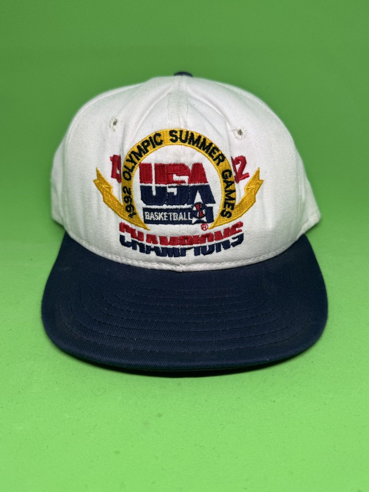 Vintage 1992 Summer Olympics USA Basketball Vintage Hat Snapback Size ONE SIZE - 1 Thumbnail
