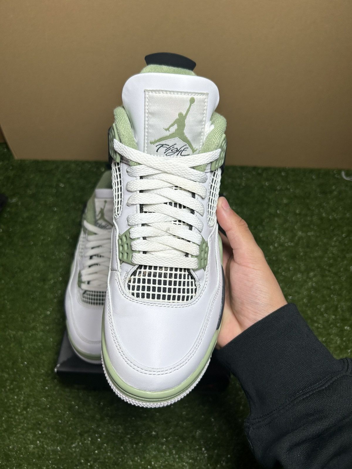 Jordan Brand Jordan 4 Seafoam Size US 10 / IT 40 - 5 Thumbnail