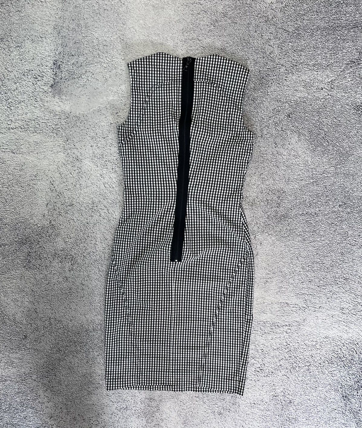 Alexander McQueen Alexander McQueen Women Dress Sleeveless Gingham Size 38 Size XS / US 0-2 / IT 36-38 - 4 Thumbnail