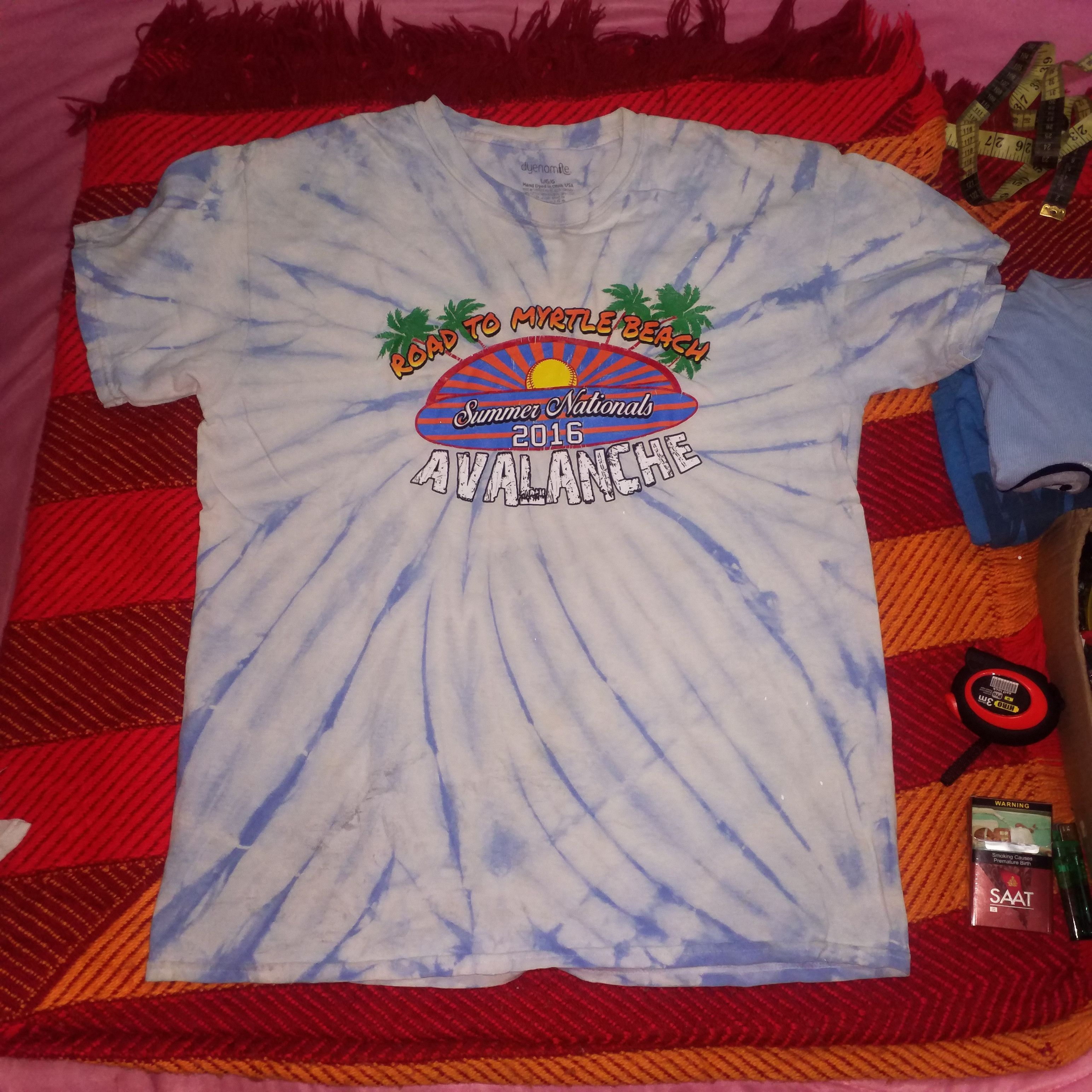 Avalanche SUMMER NATIONAL 2016 AVALANCHE DYENOMITE HAND DYED Size US L / EU 52-54 / 3 - 2 Thumbnail