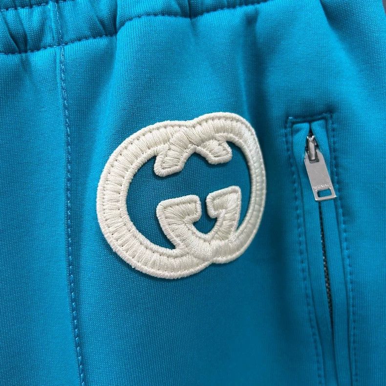 Gucci Gucci SizeXS Logo Decal Drawstring Loose Knitted Sports Pan Size US 31 - 3 Thumbnail