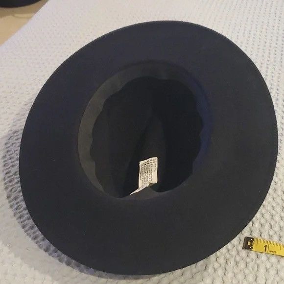 Other Black belted wool felt hat for fall Size S/M Size ONE SIZE - 2 Thumbnail
