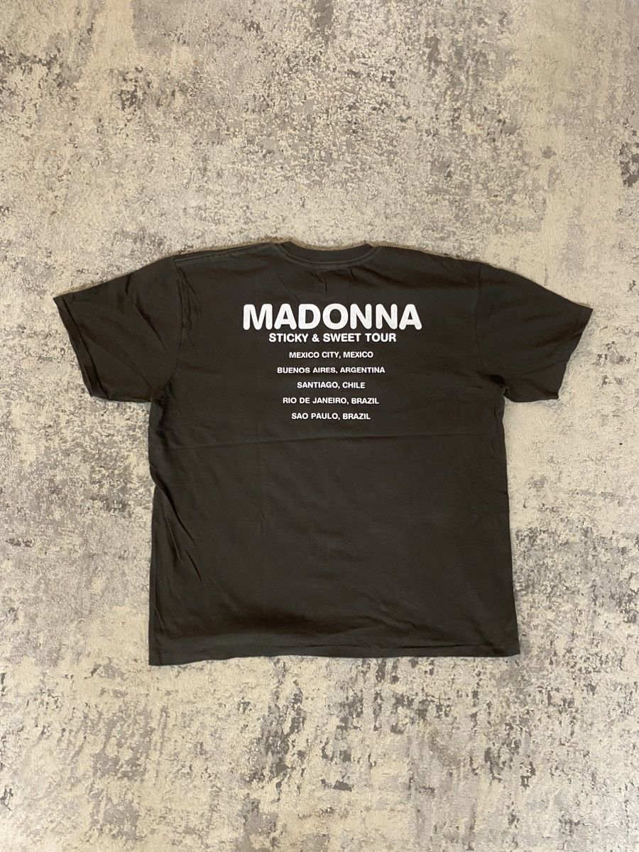 Band Tees × Vintage Madonna Sticky and Sweet Tour Tee Size US XL / EU 56 / 4 - 4 Thumbnail