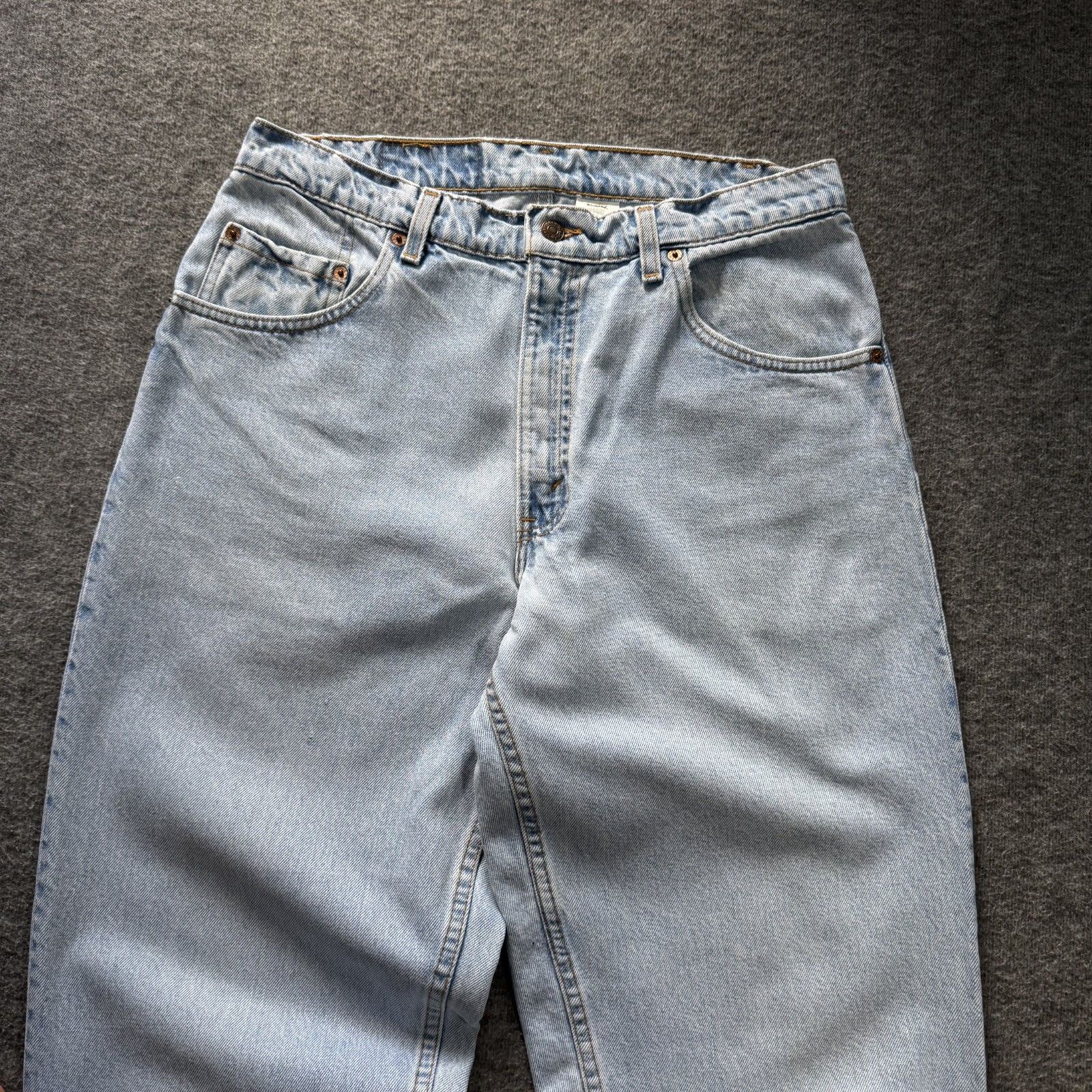 Levi's Levi’s 560 Jeans Vintage 90s Made in USA Loose Tapered 34x32 Size US 34 / EU 50 - 11 Thumbnail