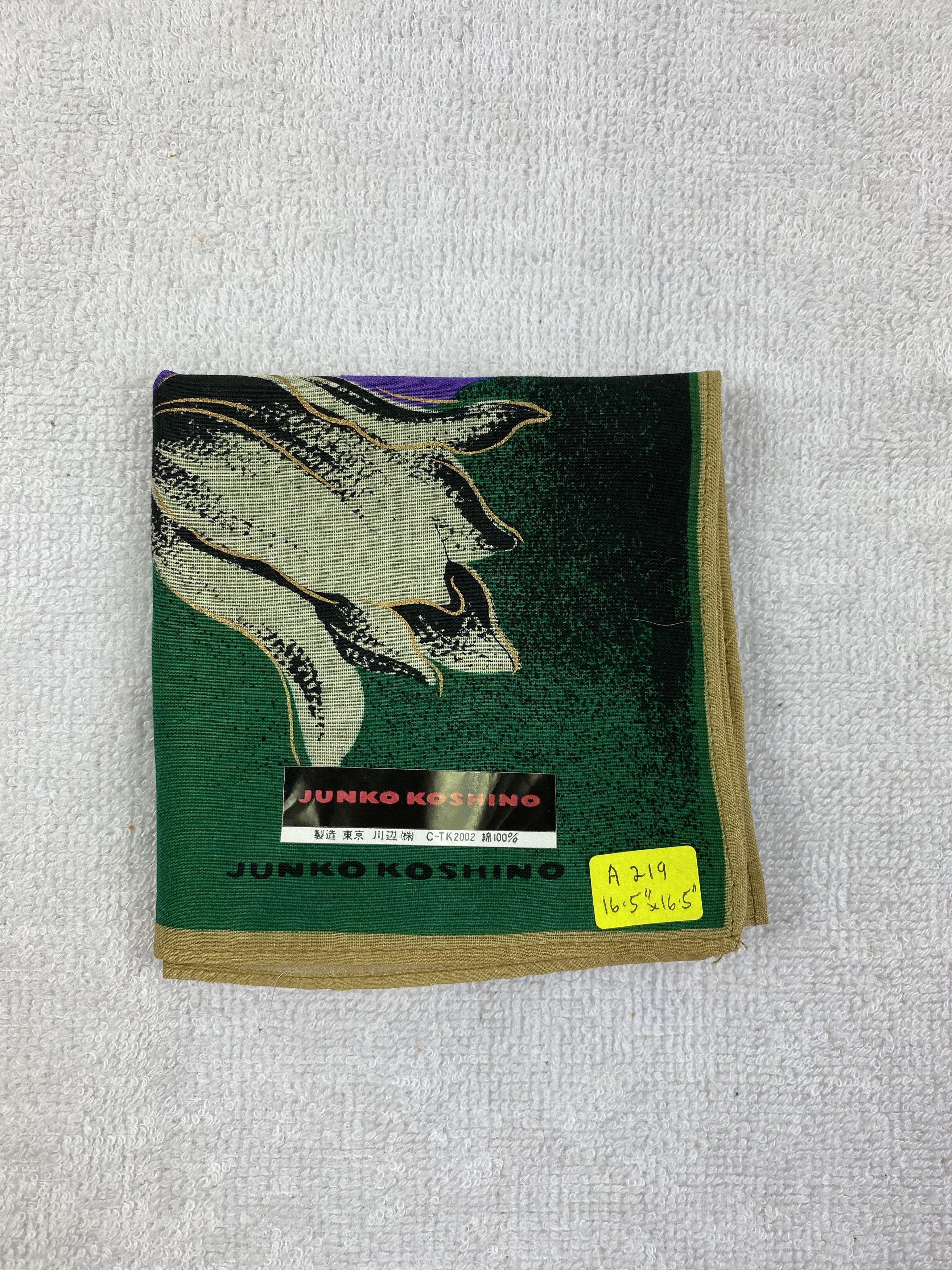 Japanese Brand × Mr. Junko × Vintage Junko Koshino Handkerchief / Bandana / Neckerchief Size ONE SIZE - 6 Thumbnail