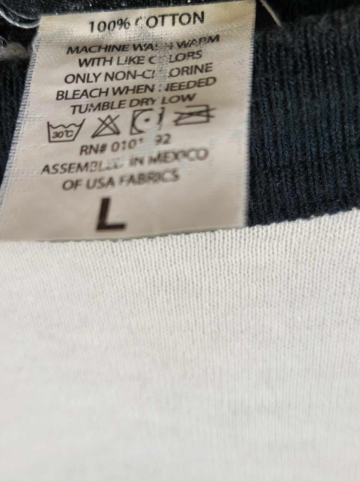 Designer vintage Rebel Light Graphic Tee - 3/4 Sleeve Size US L / EU 52-54 / 3 - 3 Thumbnail