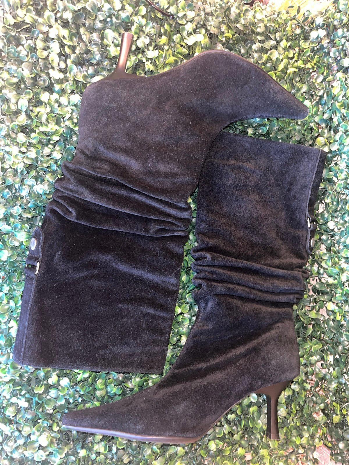 Aldo Aldo scrunch mid calf boots size 37, black 6.5 Size US 6.5 / IT 36.5 - 2 Thumbnail