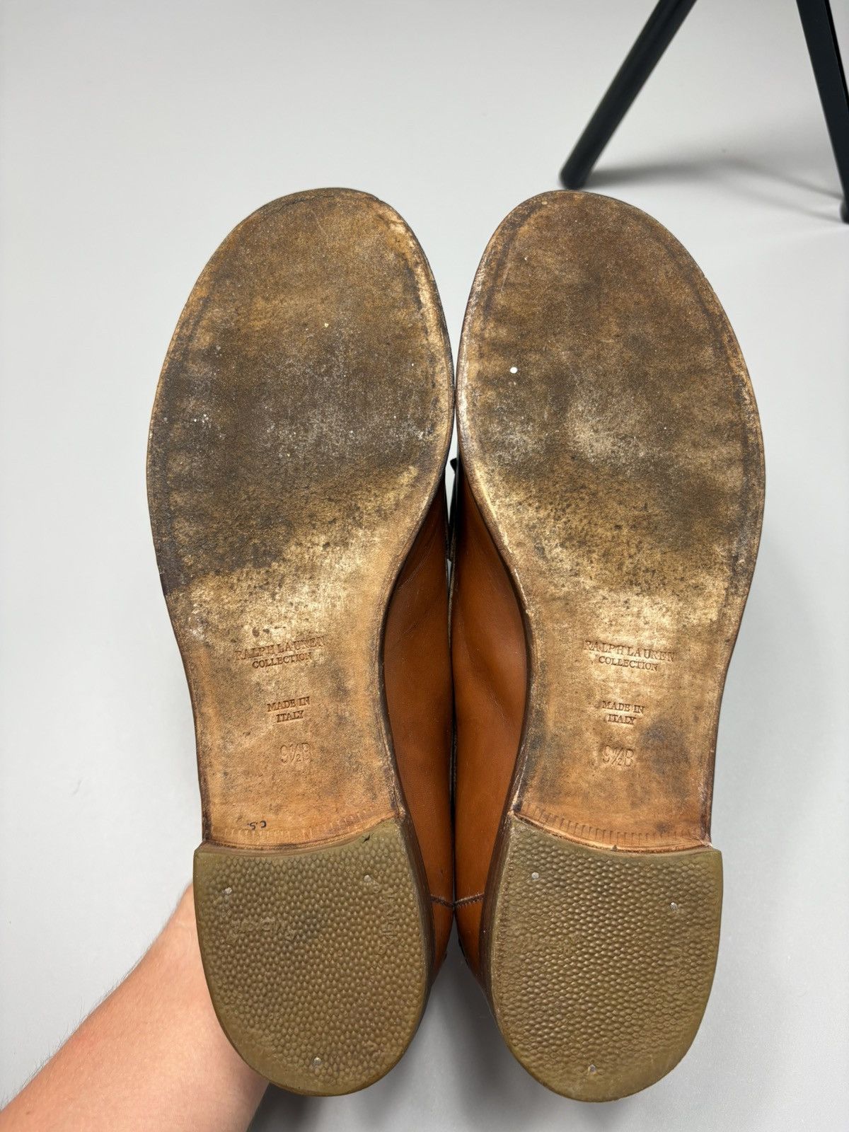 Ralph Lauren Leather Loafers Ralph Lauren Collection Purple Label women’s Size US 9.5 / IT 39.5 - 9 Thumbnail