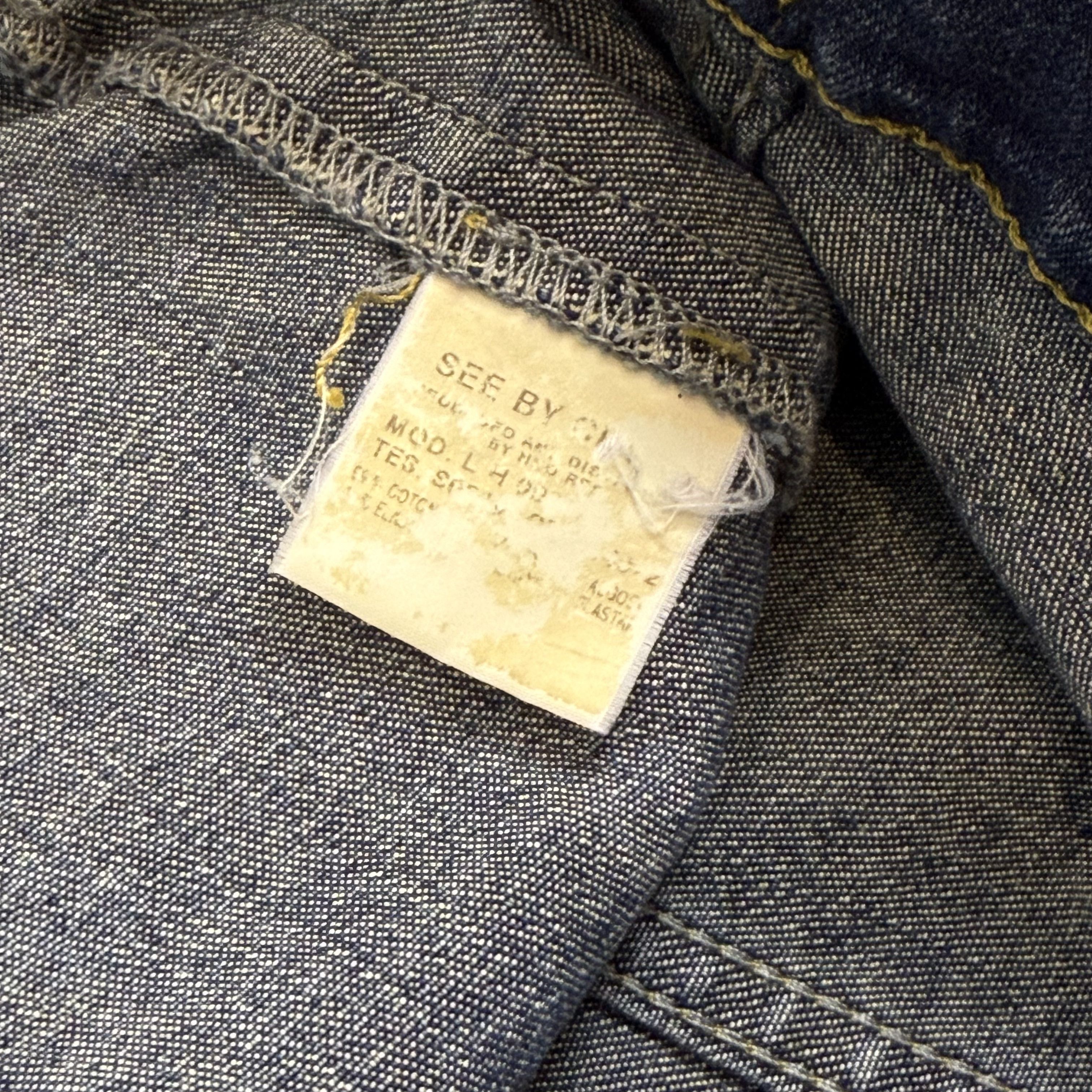 See by Chloe Vintage See By Chloe Blue Croppped Denim Trucker Jacket Size S / US 4 / IT 40 - 13 Thumbnail