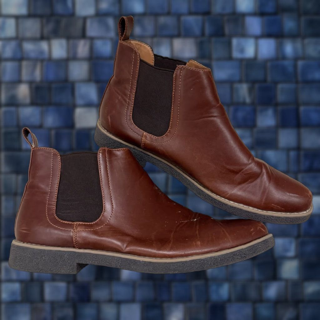 Vintage Deer Stags Rockland Boots Mens 13 M Redwood Smooth Brown/red Size US 13 / EU 46 - 1 Thumbnail