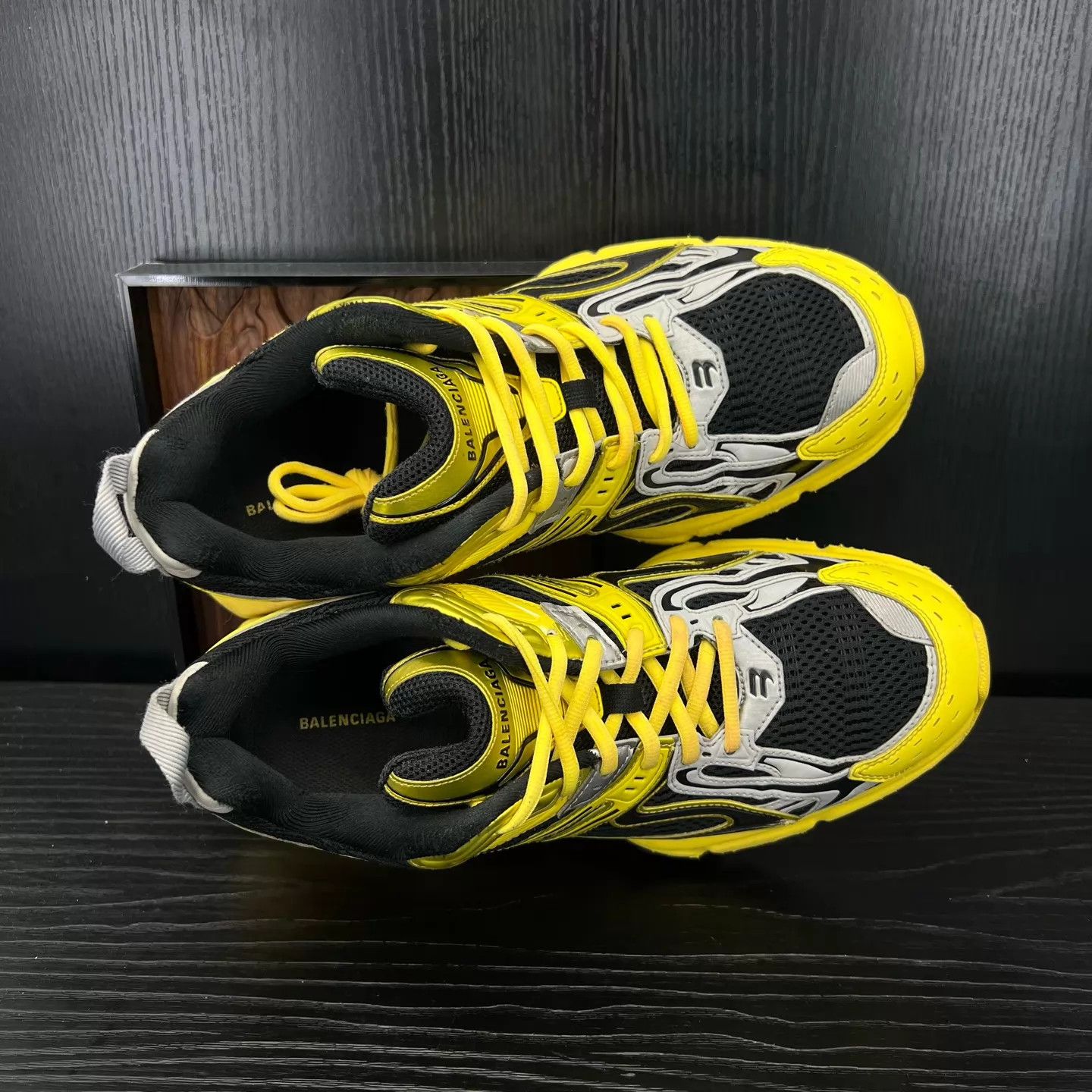 Balenciaga Balenciaga x-pander Black & Yellow EU42 Size US 9 / EU 42 - 3 Thumbnail