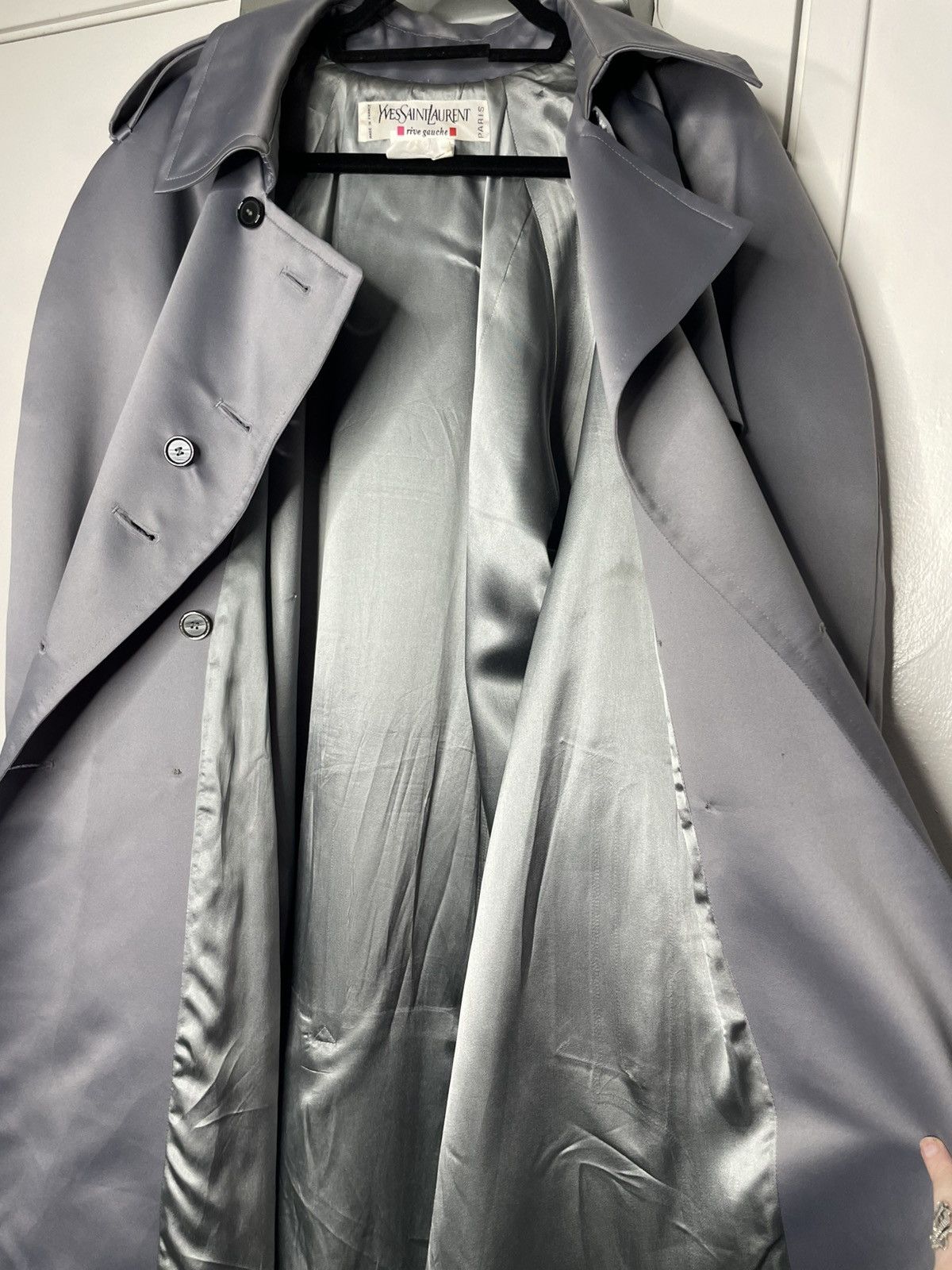 Yves Saint Laurent Yves Saint Laurent Trench Coat Size XS / US 0-2 / IT 36-38 - 5 Thumbnail