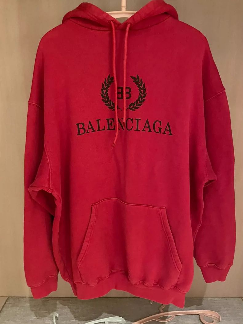 Balenciaga Balenciaga Wheat-ear letter hoodie 2504-Nextarrow Size US XS / EU 42 / 0 - 1 Thumbnail