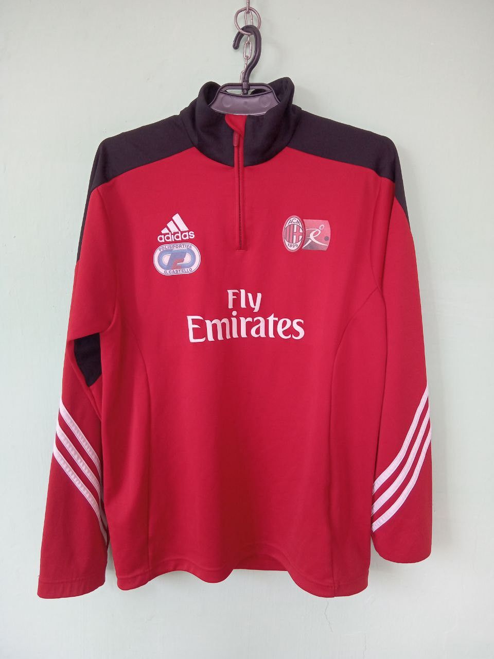 Adidas AC Milan training sweat top jersey 2013/2014 Size US M / EU 48-50 / 2 - 1 Thumbnail