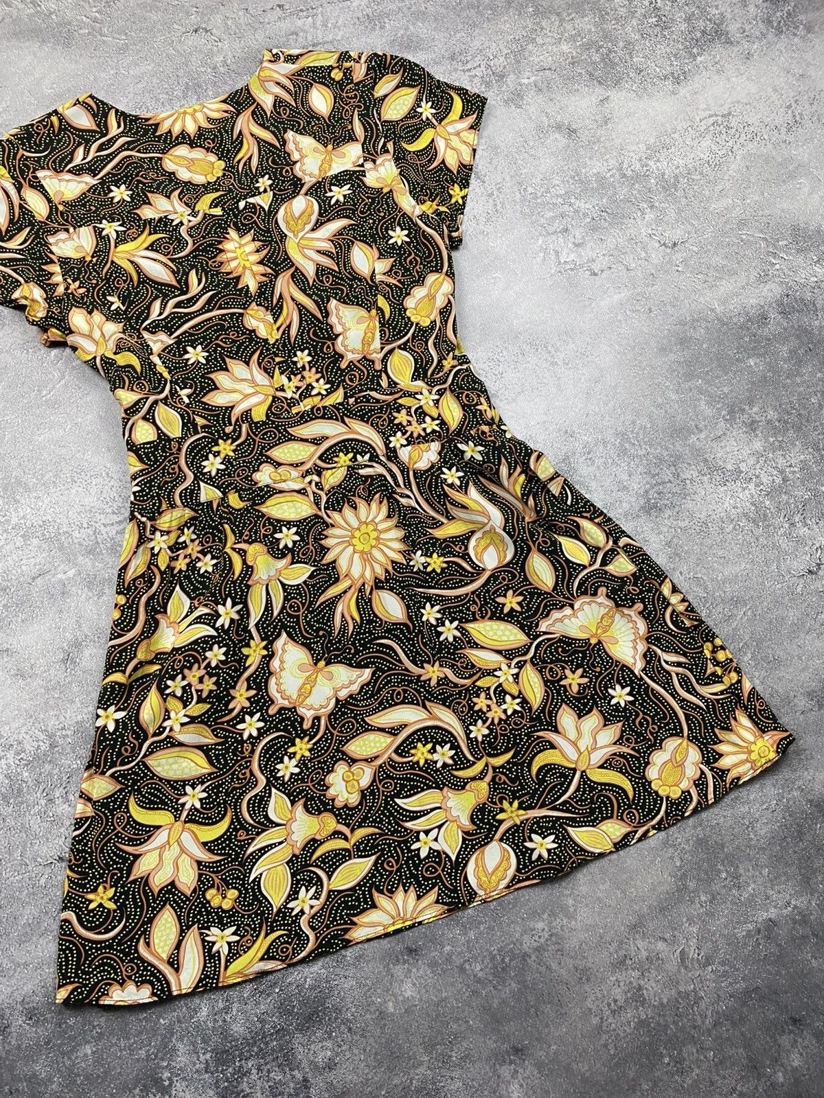 The Kooples The Kooples Paris Floral Multicolour Midi Dress Size 0 Size XS / US 0-2 / IT 36-38 - 18 Thumbnail