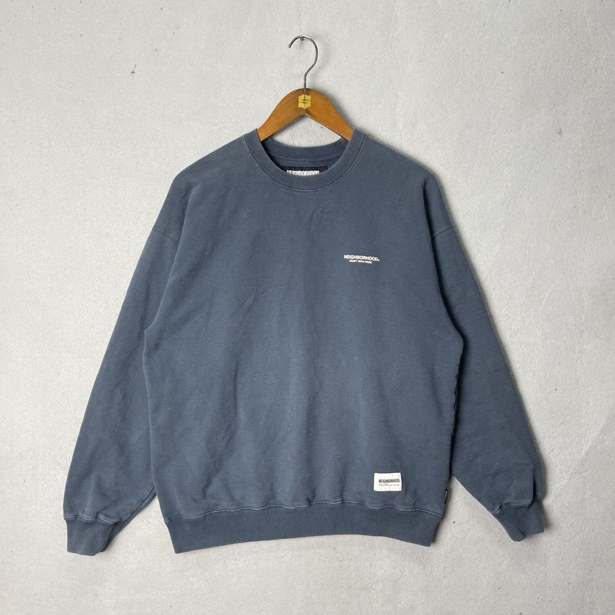 Neighborhood Neighborhood Workwear Graphic Crewneck Sweatshirt Size US M / EU 48-50 / 2 - 3 Thumbnail