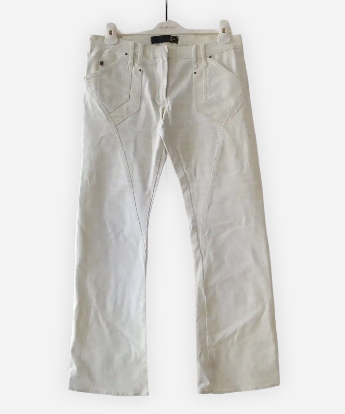 Just Cavalli Vintage Roberto Cavalli Jeans Pants Printed y2k Low Rise Size 30" / US 8 / IT 44 - 1 Thumbnail