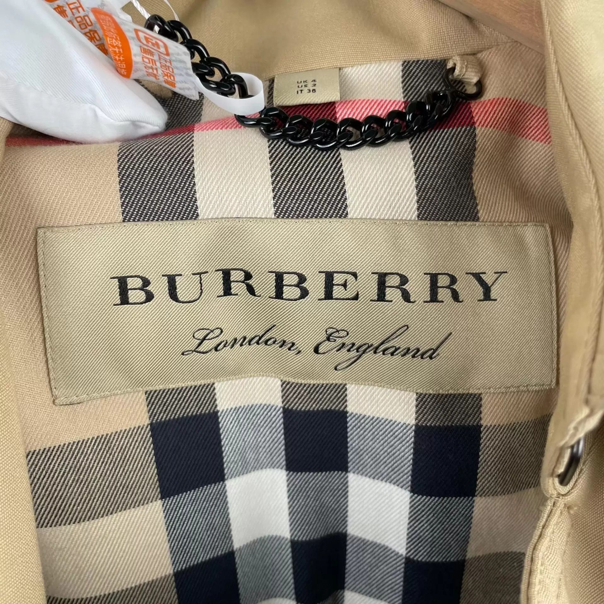 Burberry Burberry Trench Coat Women's Taupe 34 Size XXS / US 00 / IT 34 - 4 Thumbnail