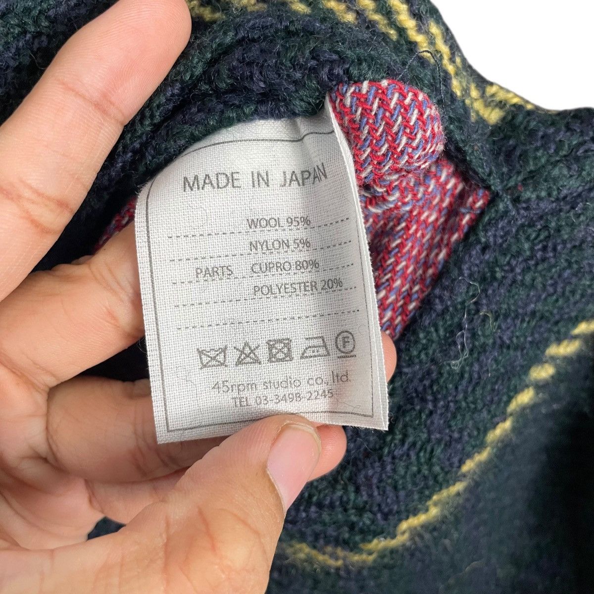 45rpm 45rpm Studio Double Breasted Tartan Wool Jacket Size US M / EU 48-50 / 2 - 18 Thumbnail