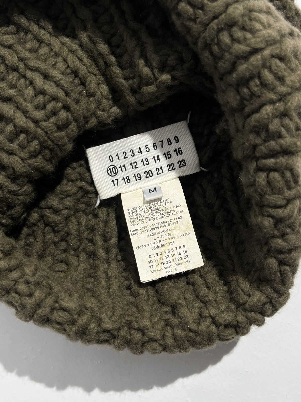 Maison Margiela FW11 Maison Margiela Wool Angora Knitted Hat Size ONE SIZE - 4 Thumbnail