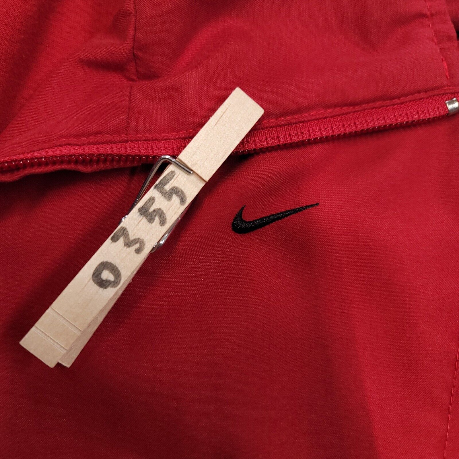 Nike Nike Athletic Zip Up Jacket Womens Size Medium M Red Black Size M / US 6-8 / IT 42-44 - 7 Thumbnail