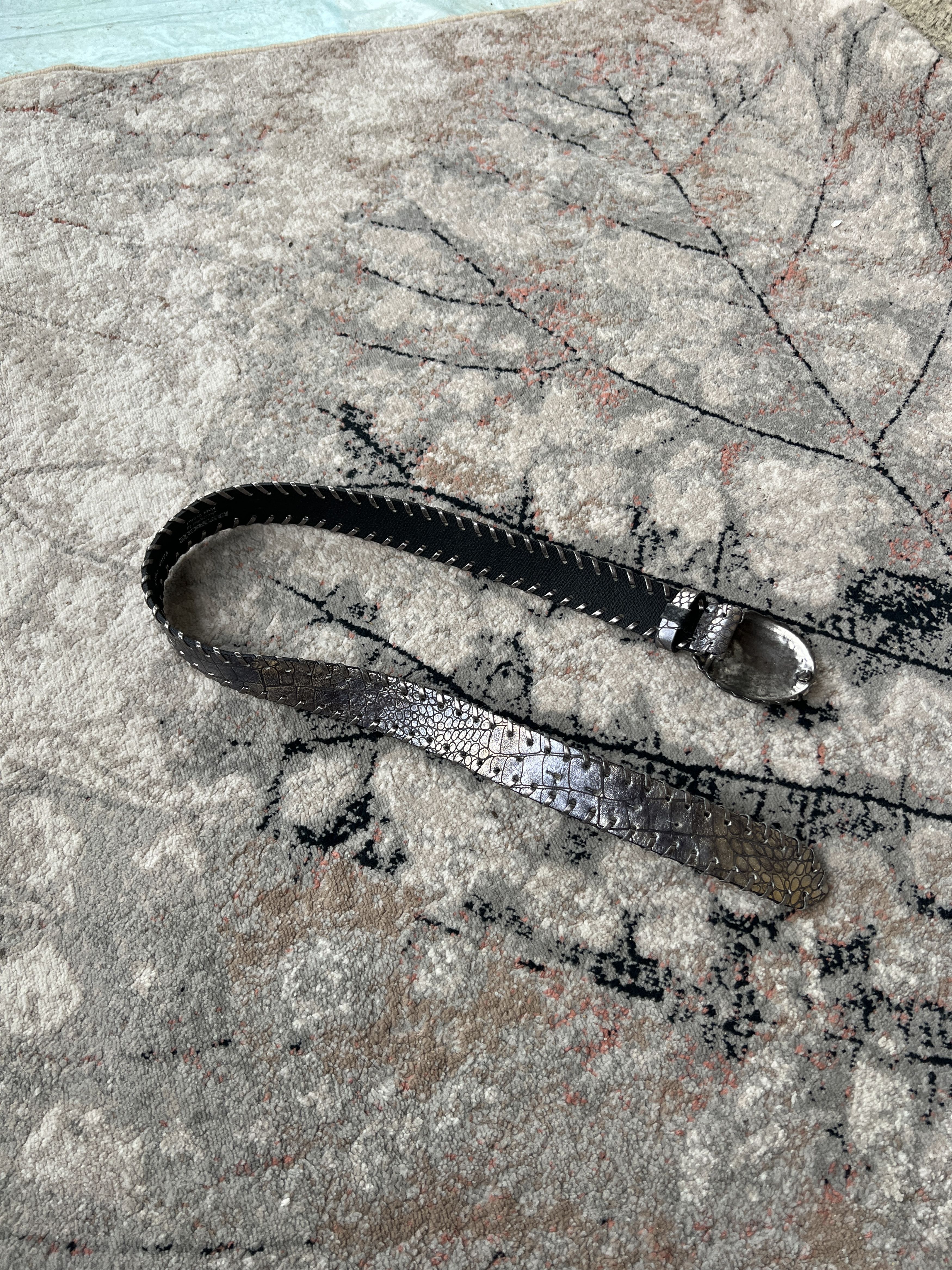 Other Berge Leather Belt Made In Italy Size ONE SIZE - 5 Thumbnail