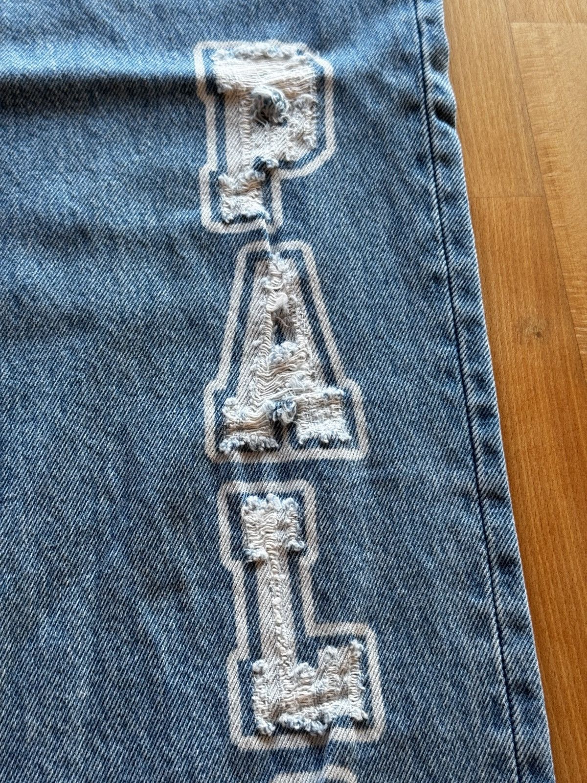 パンツ PALACE P90 College Stress Baggy Jean 34 PALACE P90 College Stress Baggy Jean 34 - メルカリ