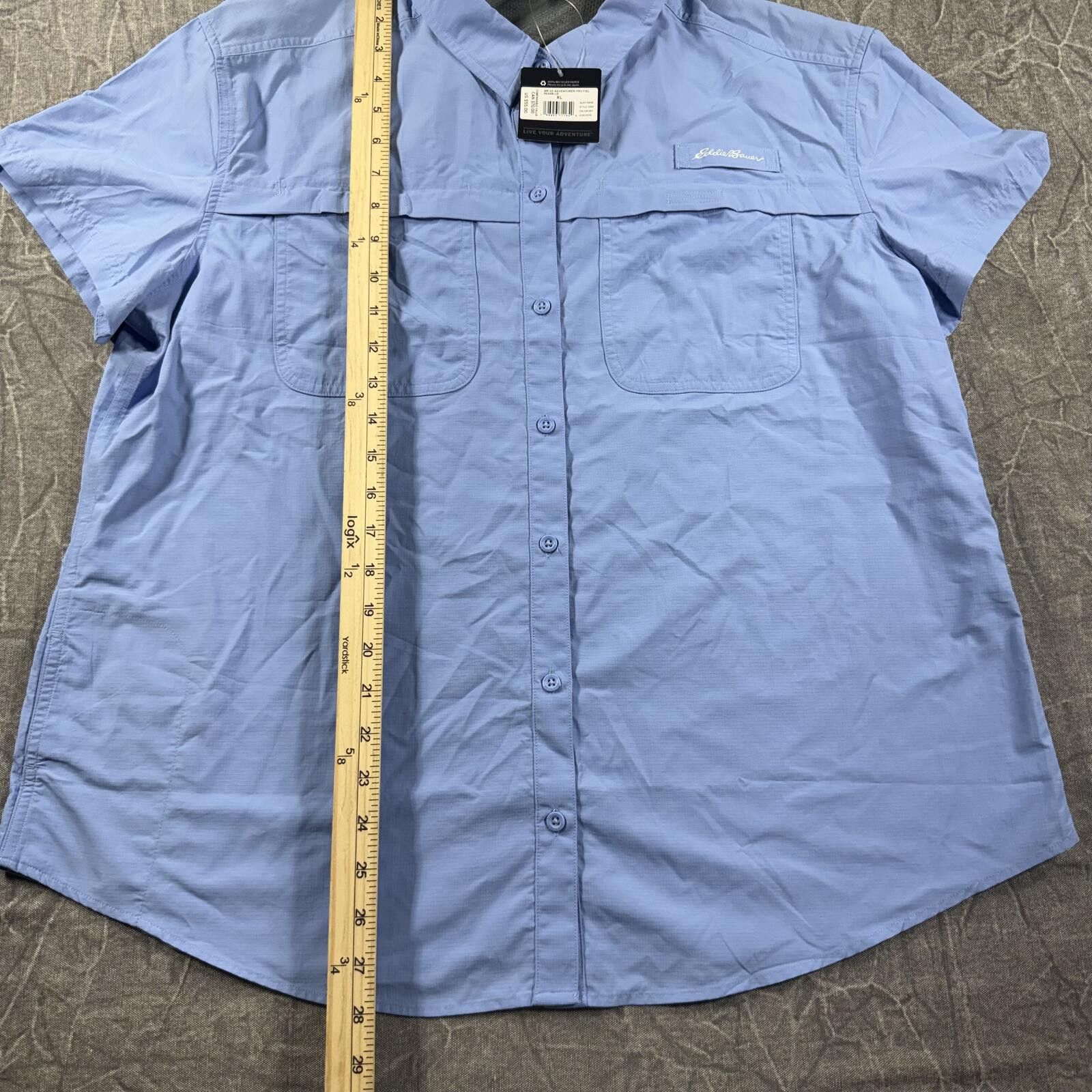 Eddie Bauer Eddie Bauer Pro Field Shirt Women's XL Blue NWT Adventurer Size XL / US 12-14 / IT 48-50 - 3 Thumbnail