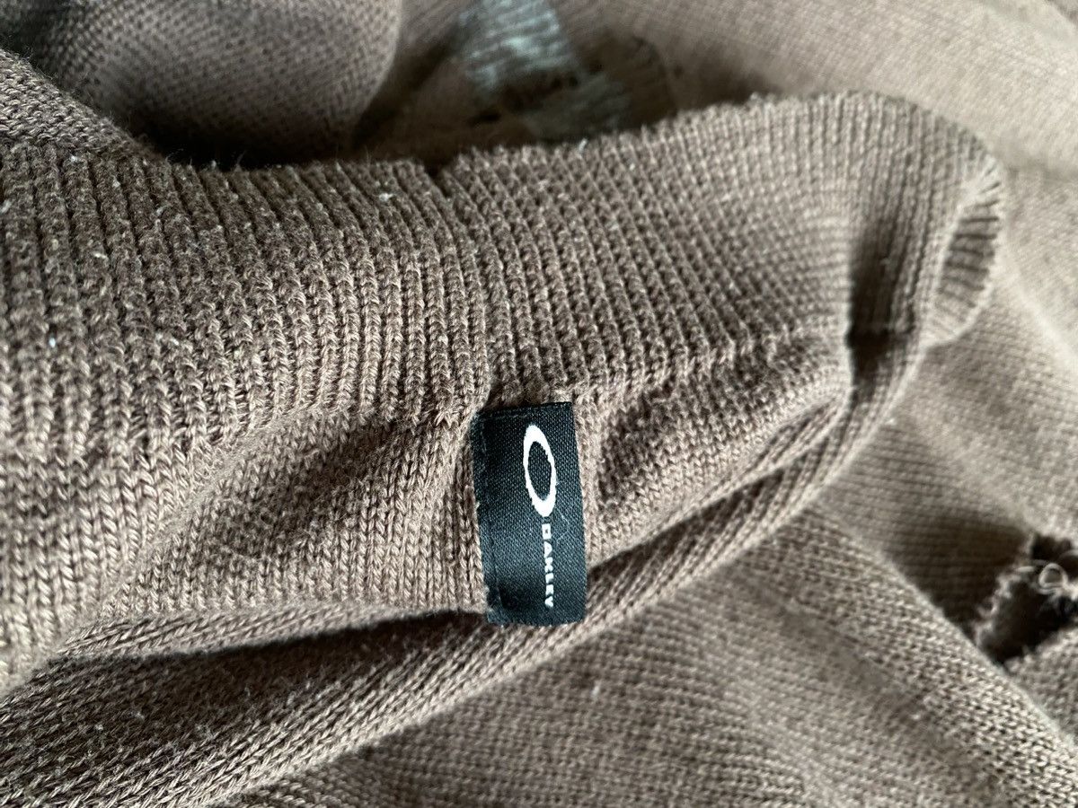 Oakley Oakley Vintage Custom made distressed damaged sweater y2k Size US L / EU 52-54 / 3 - 6 Thumbnail
