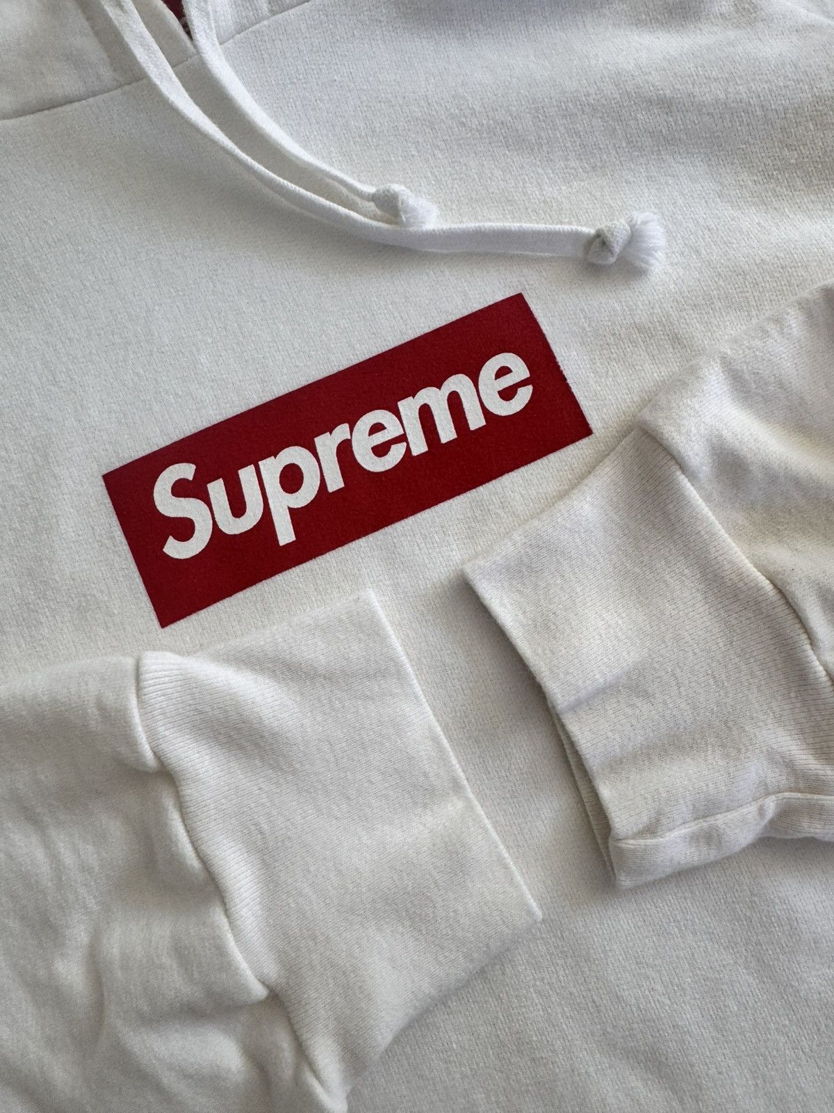 Supreme Supreme Cream Screenprint Box Logo 2006 Size US XL / EU 56 / 4 - 4 Thumbnail