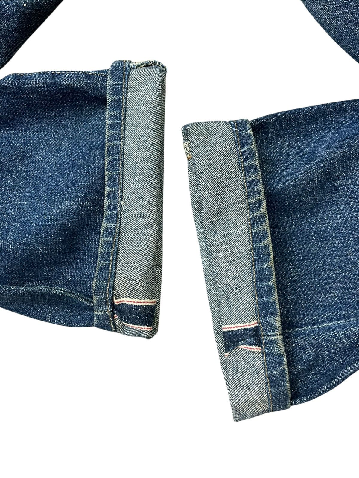 Edwin Vintage Edwin 505 SX Jeans Straight Cut Selvedge Size US 28 / EU 44 - 20 Thumbnail