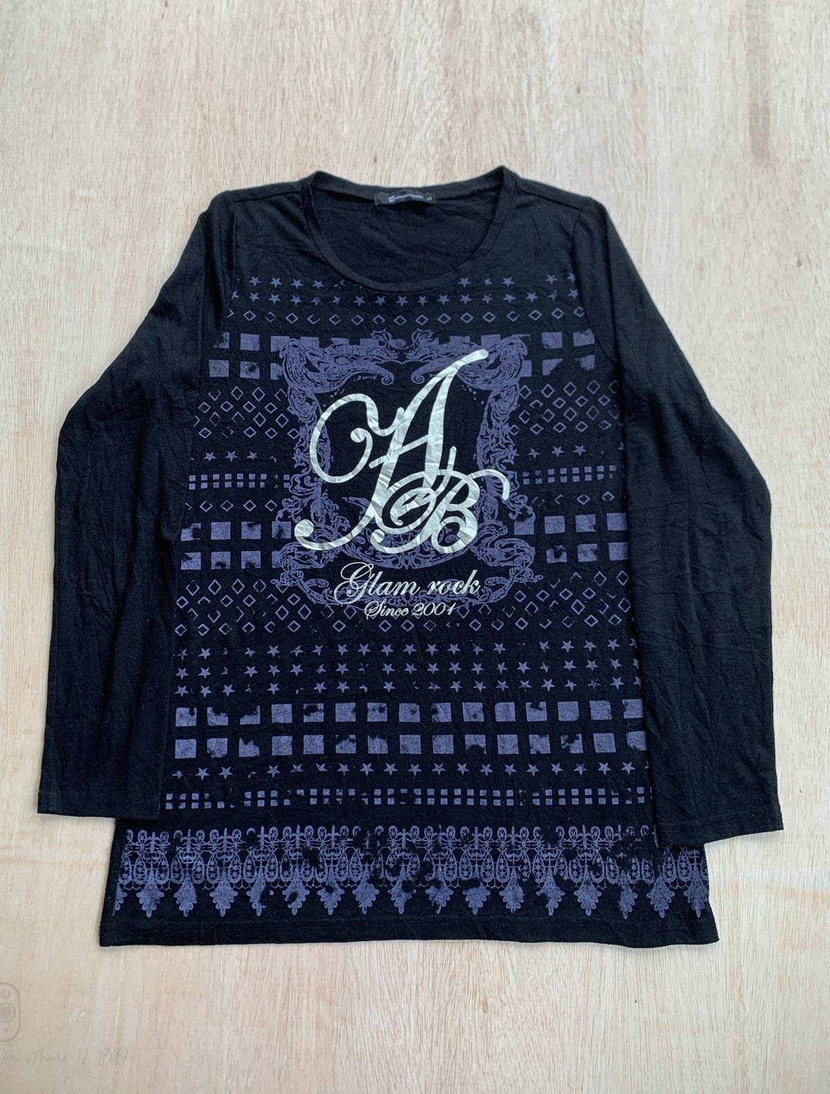 Hysteric Glamour × If Six Was Nine × Japanese Brand Y2k Glam Rock Ifsixwasnine Lgb style Longsleeve Size US M / EU 48-50 / 2 - 1 Thumbnail