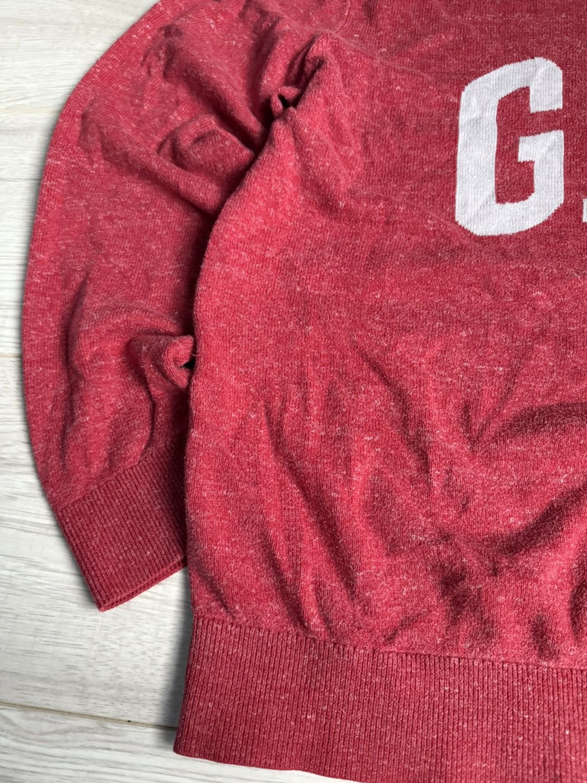 Gap × Vintage Vintage Sweater Gap Crewneck Logo Size US L / EU 52-54 / 3 - 3 Thumbnail