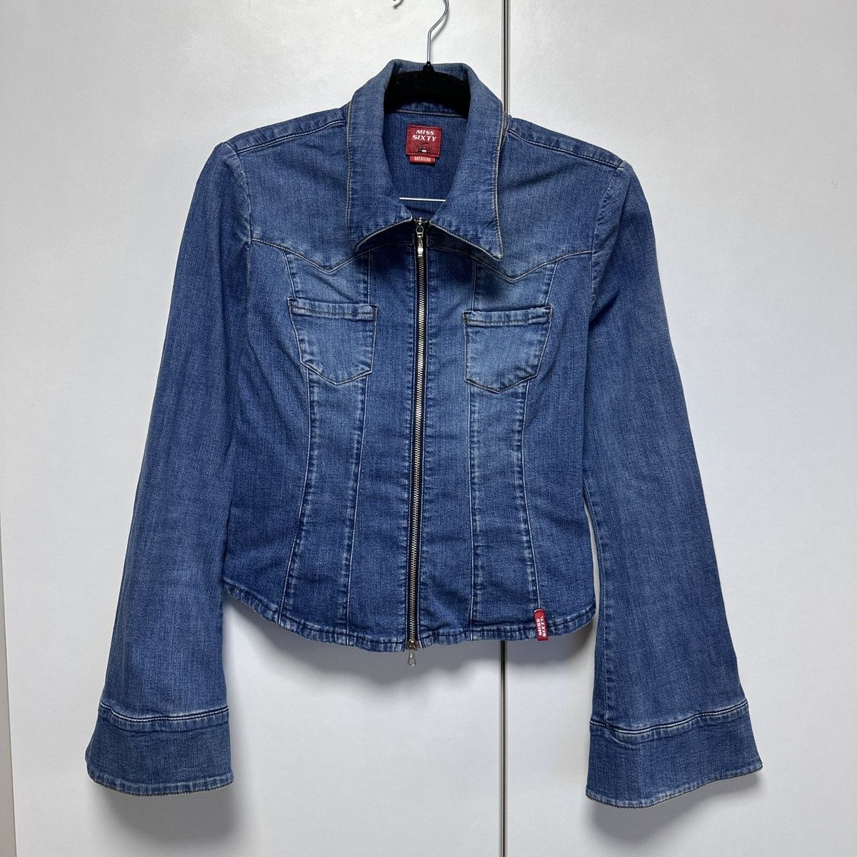 Miss Sixty Miss Sixty y2k denim jacket rare Size S / US 4 / IT 40 - 1 Thumbnail