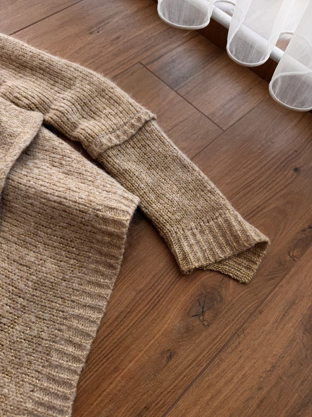 Vintage × Zadig & Voltaire Vintage Zadig & Voltaire Deluxe Daphnee Sir Alpaca Cardigan Size M / US 6-8 / IT 42-44 - 4 Thumbnail