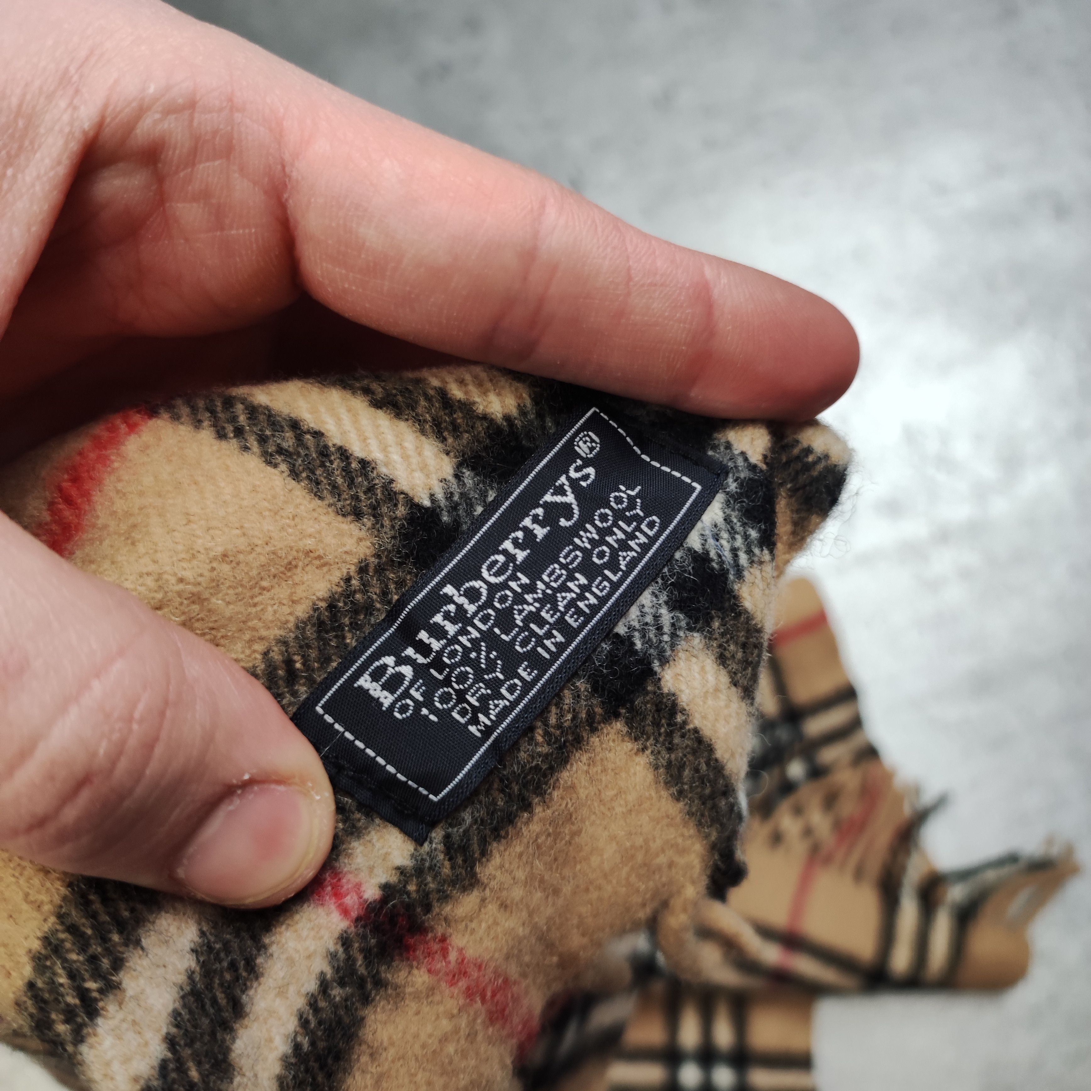Burberry × Vintage RARE Vintage Burberrys London Checkered Nova Scarve Size ONE SIZE - 5 Thumbnail