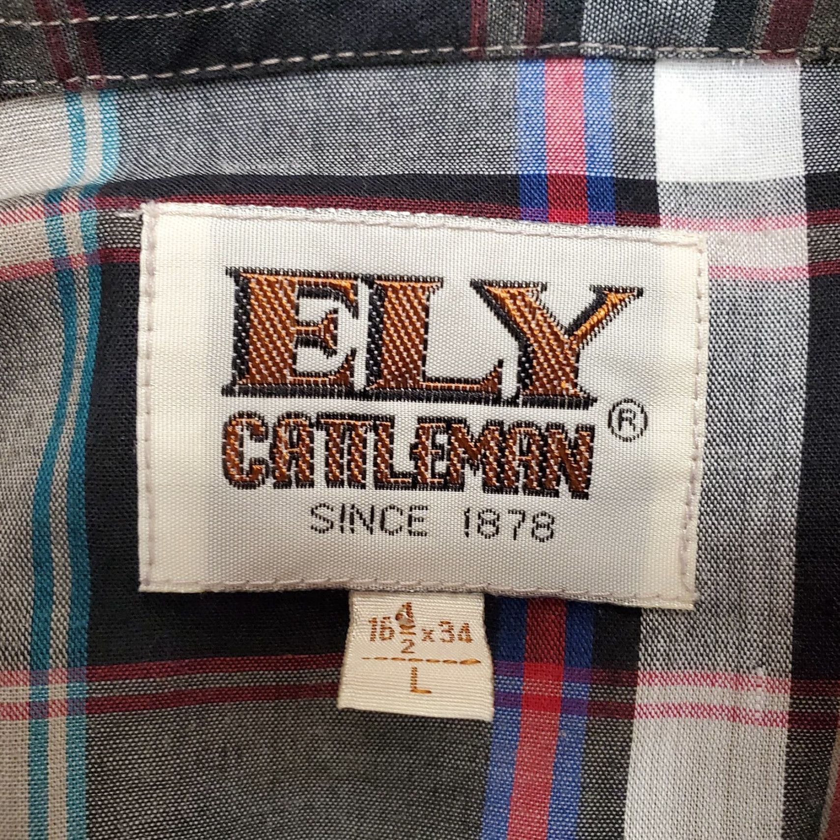 Vintage VINTAGE Ely Cattleman Shirt Men 16.5 Green Plaid Pearl Snap Cowboy Western Shirt Mens Green Plaid Pearl Snap Ely Cattleman 16.5 Vintage Size US XL / EU 56 / 4 - 6 Thumbnail