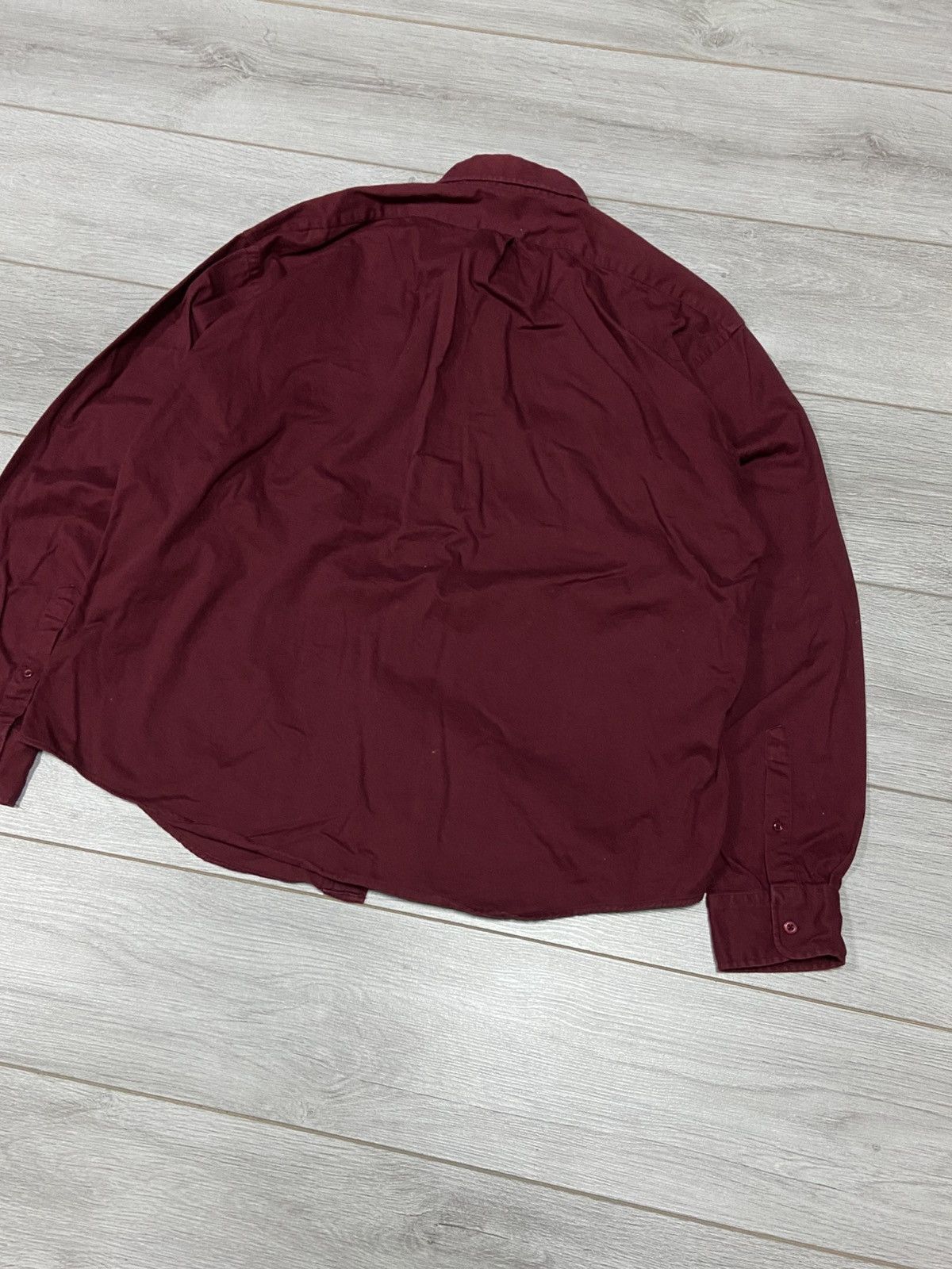 Yves Saint Laurent YSL Yves Saint Laurent overshot thick shirt buttons Size US XL / EU 56 / 4 - 9 Thumbnail