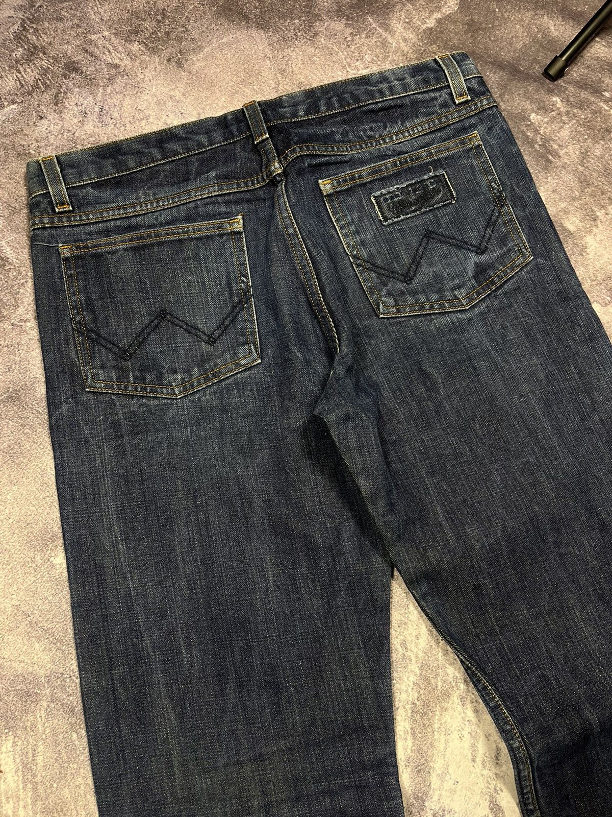 Marc Jacobs Wrangler x Marc Jacobs Selvage Jeans Denim Vintage Size US 32 / EU 48 - 8 Thumbnail