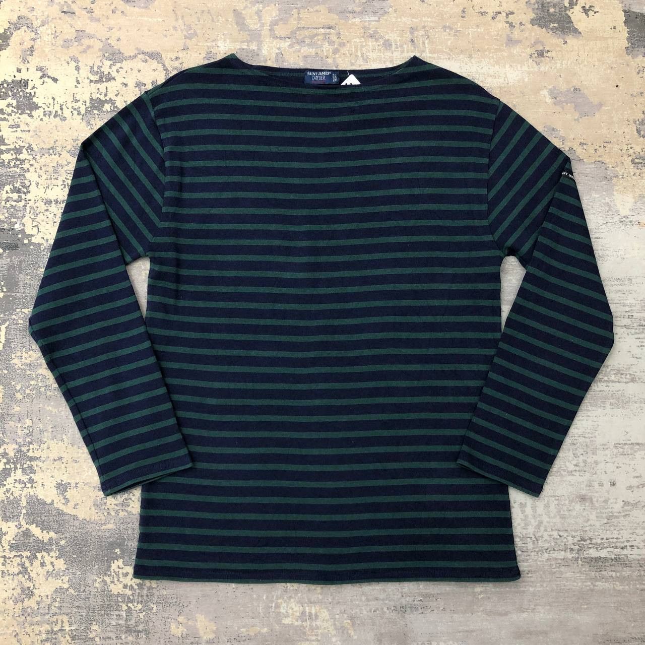 Saint James T193 MADE IN FRANCE SAINT JAMES L'ATELIER STRIPED TEE Size US M / EU 48-50 / 2 - 1 Thumbnail