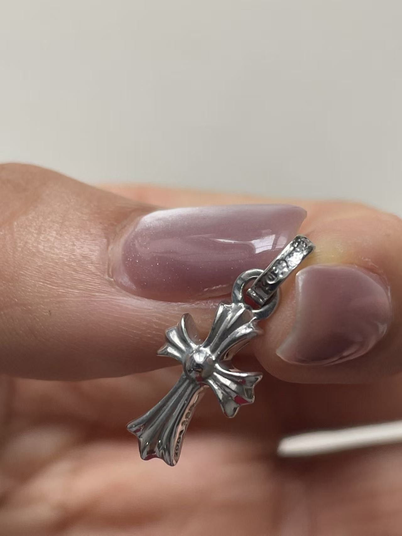 Chrome Hearts Chrome Hearts 18K Diamonds Babyfat Cross Charm Pendant Size ONE SIZE - 9 Thumbnail