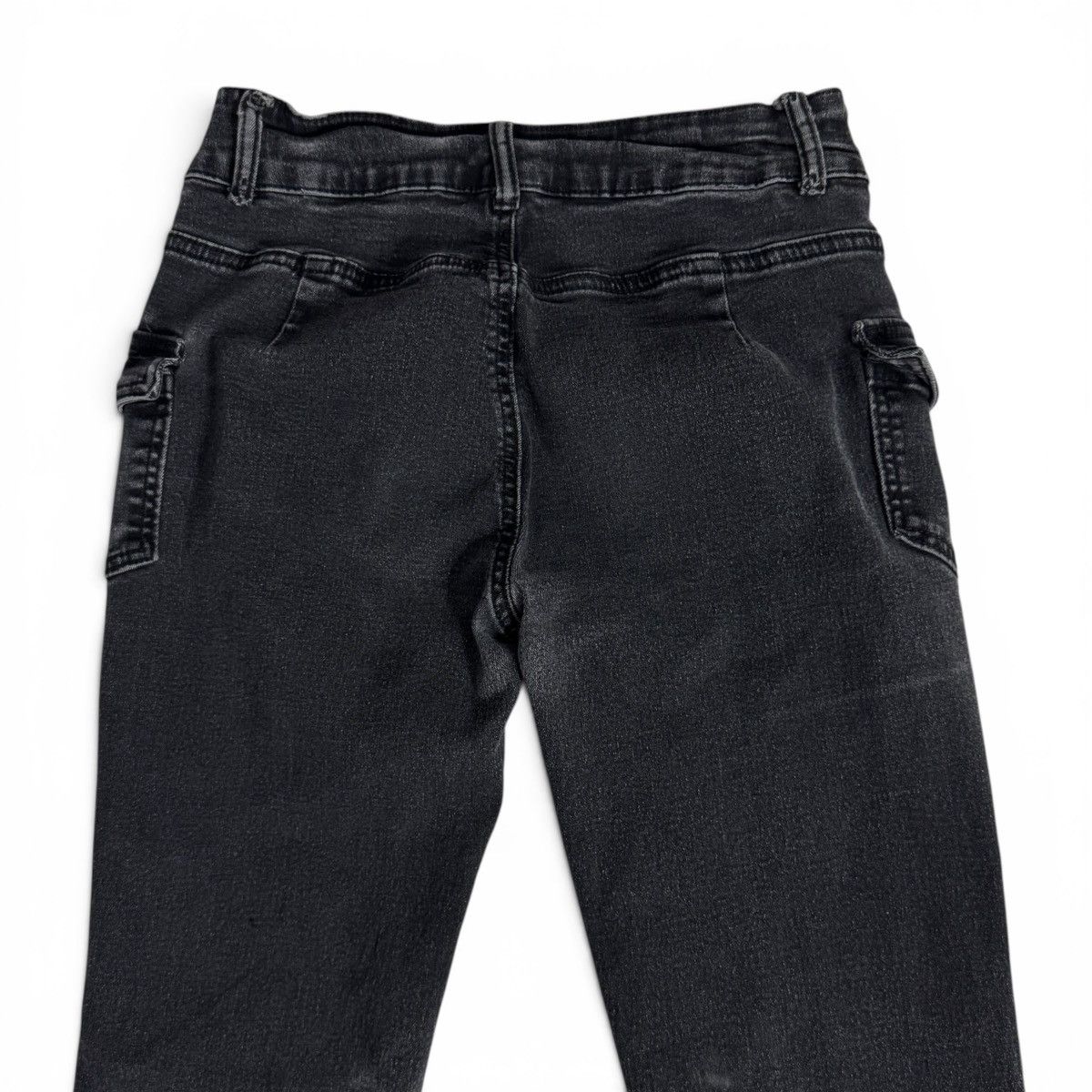 Other Y2K Cargo Pocket Flare Jeans Size 28" / US 6 / IT 42 - 8 Thumbnail