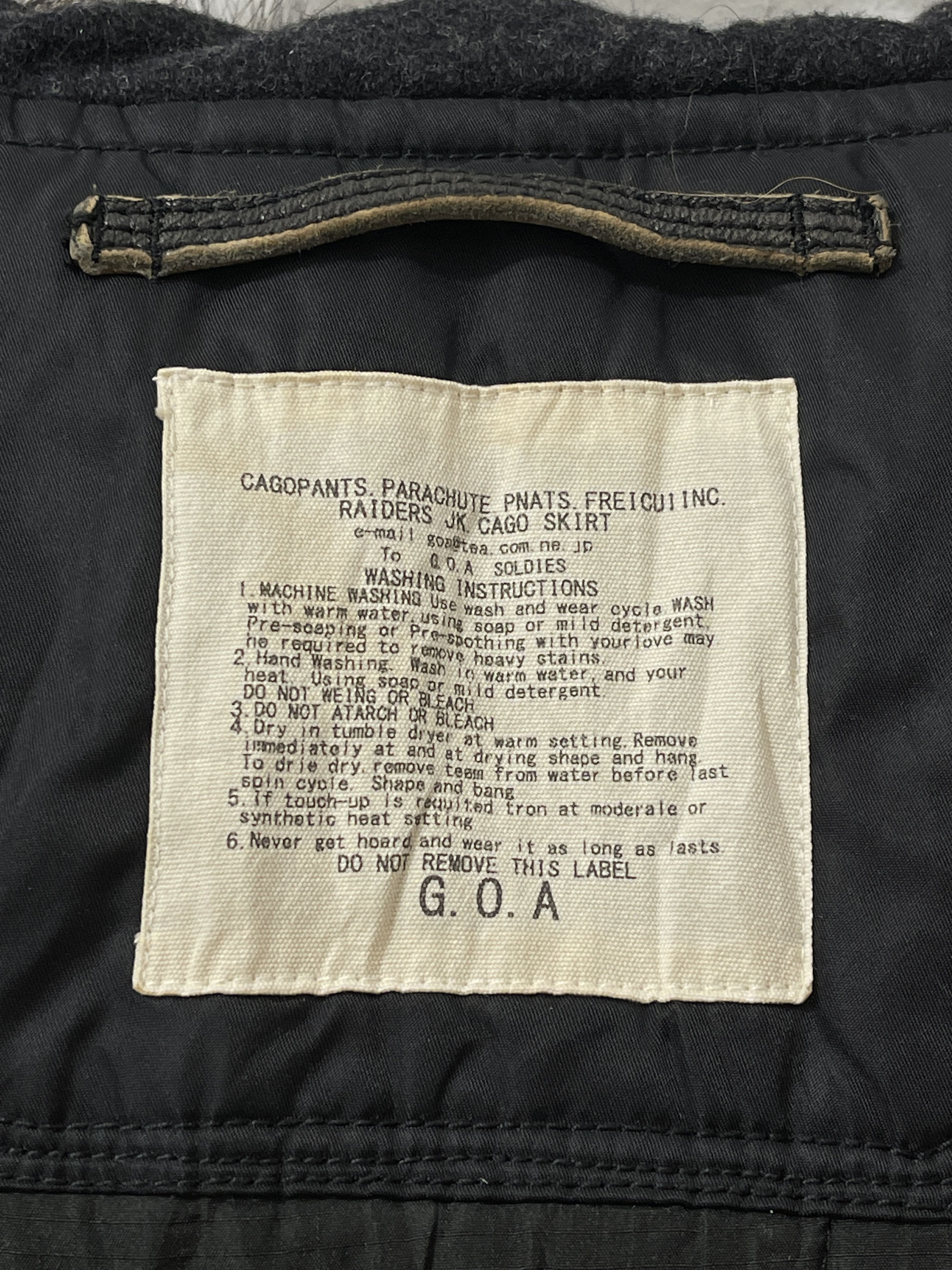 GOA G.O.A Japan Fur Military Archive Jacket Size US M / EU 48-50 / 2 - 8 Thumbnail