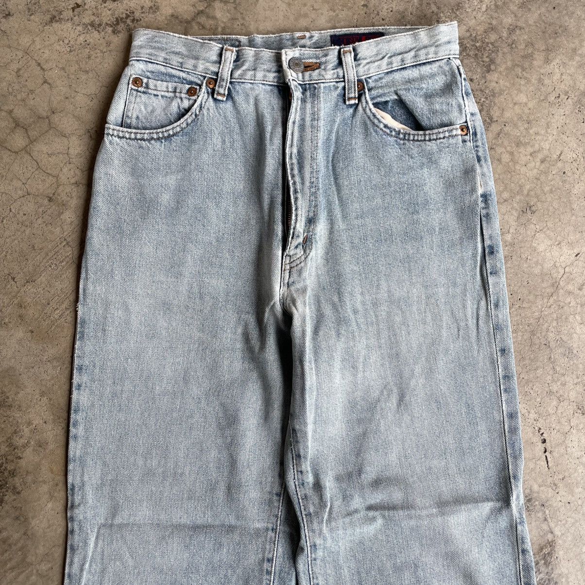 Vintage 🔥Vintage Bobson Ladys Stoned Washed Relaxed Denim Jeans Size 27" / US 4 / IT 40 - 2 Thumbnail