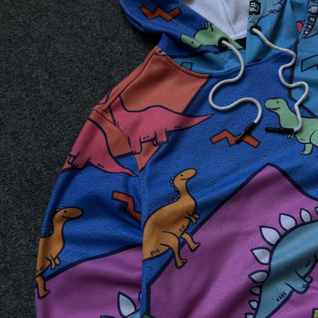 Le Grande Bleu (L.G.B.) VTG Fresh Hoods Hoodie Dragon Overprinted Size S Y2K 00s USA Size US S / EU 44-46 / 1 - 10 Thumbnail