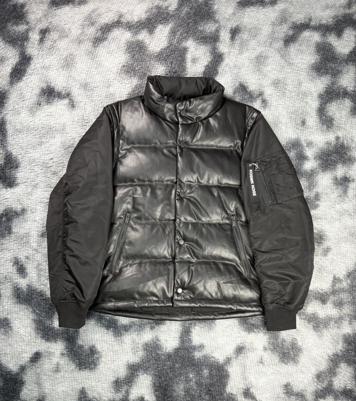 GU×UNDERCOVER padded quilt down jacket Uniqlo GU x Undercover Padded Quilted Blouson Black Men's - FW21 - US