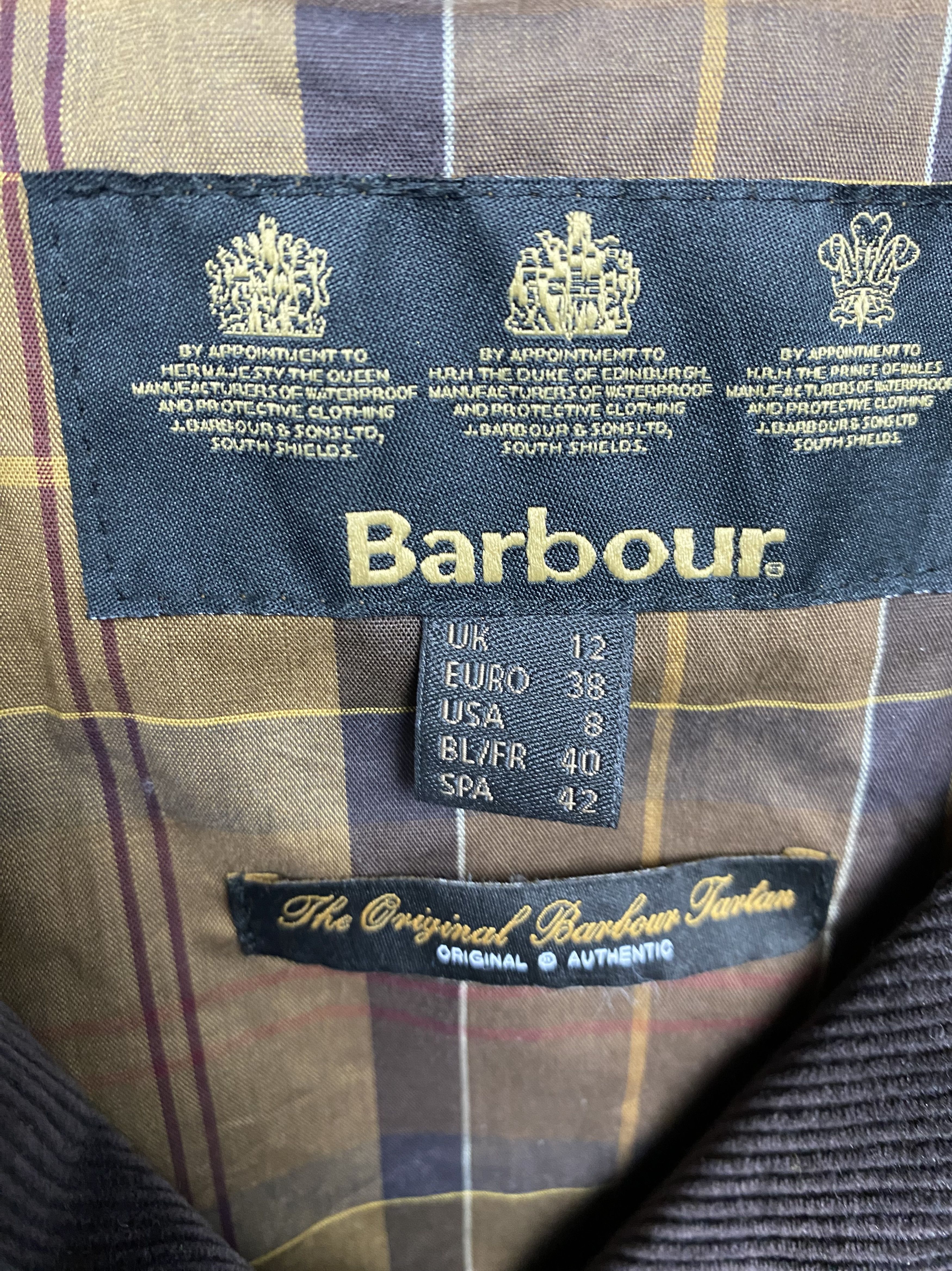 Barbour Barbour Vintage Womens Elmgate Trench Coat Wax Jacket Size M / US 6-8 / IT 42-44 - 5 Thumbnail